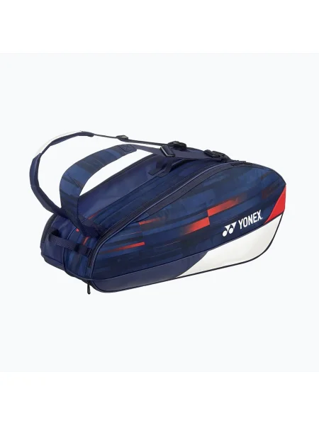 Тенис чанта YONEX Pro Raquet Bag Limited бяло/тъмночервено/червено бяло