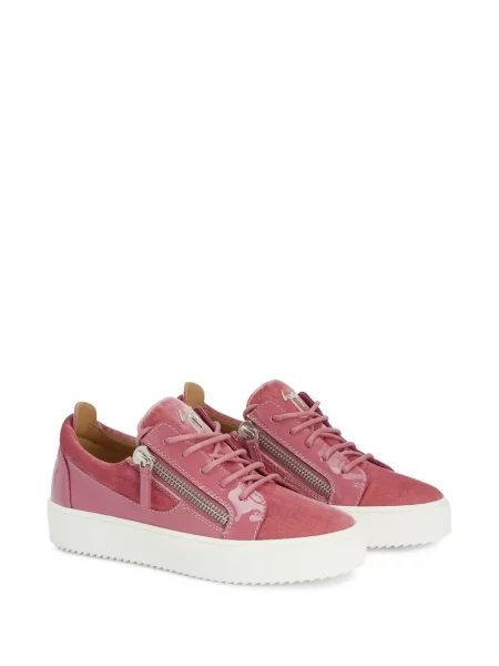 Sportbačiai Giuseppe Zanotti velvetinės rožinė
