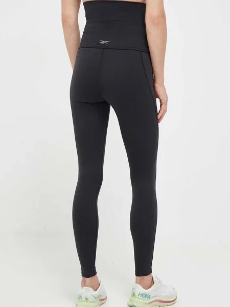 Těhotenské tréninkové legíny Reebok Lux černá