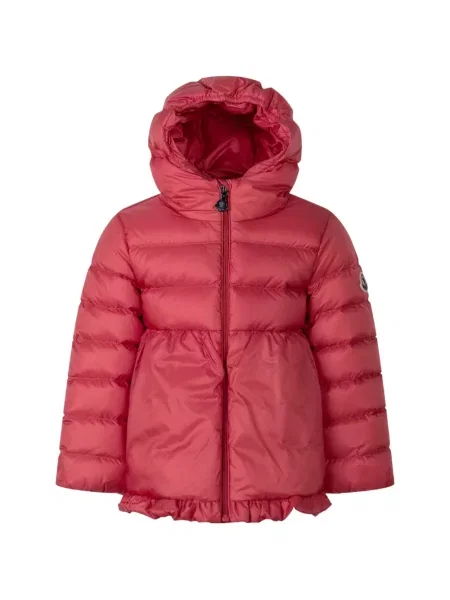 Kurtka dziecięca Moncler Enfant różowa
