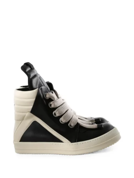 Sneakerși Rick Owens din piele negru