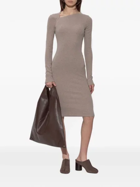 Rochie Mm6 Maison Margiela tricotate asimetrică