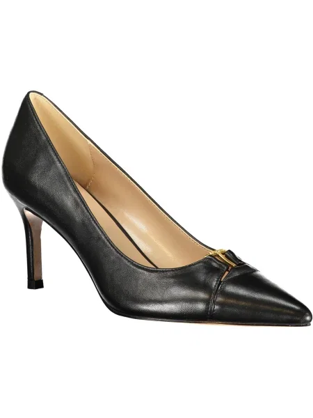 Pantofi cu toc Twinset cu toc înalt negru