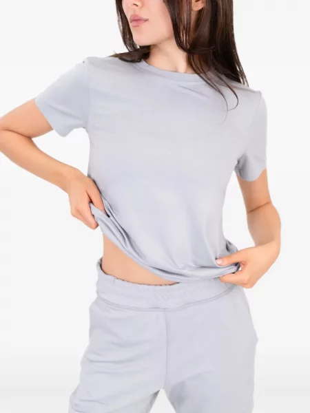 Tricou On/off Essentials cu imagine gri