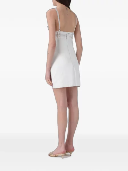 Rochie mini Elisabetta Franchi cu bretele alb