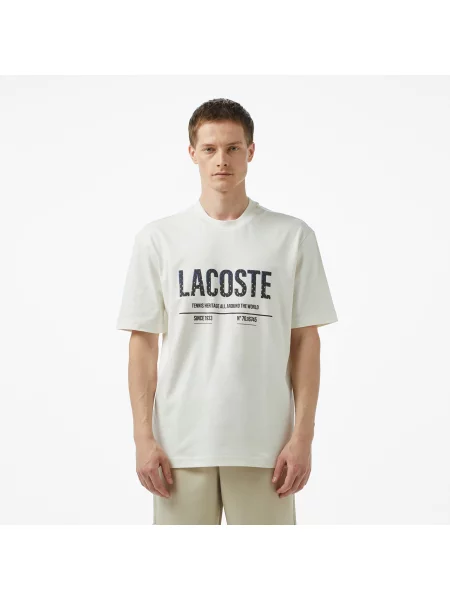 Футболка Lacoste белая