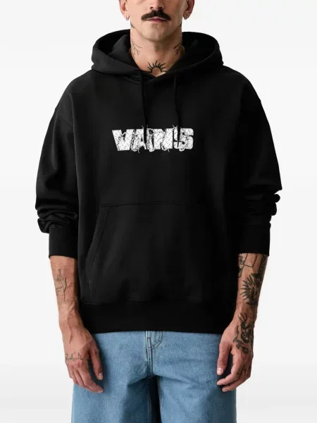 Hanorac cu glugă Vans cu imagine negru