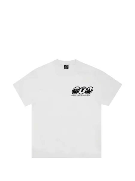 Tricou Corteiz cu imagine alb