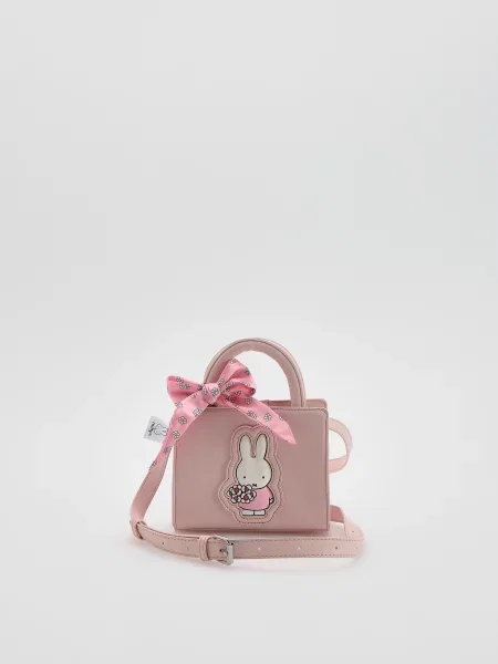 Reserved Geantă Miffy cu eșarfă roz