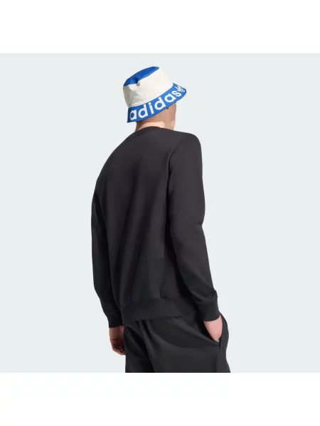 Mikina TREFOIL ESSENTIALS CREW černá
