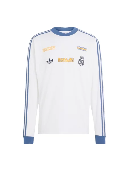ADIDAS PERFORMANCE Funkční tričko Real Madrid LFSTLR chladná modrá / žlutá / černá bílá