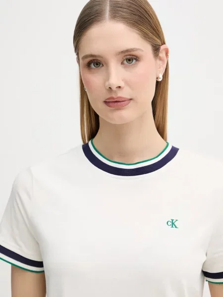 Calvin Klein Jeans рокля бежово