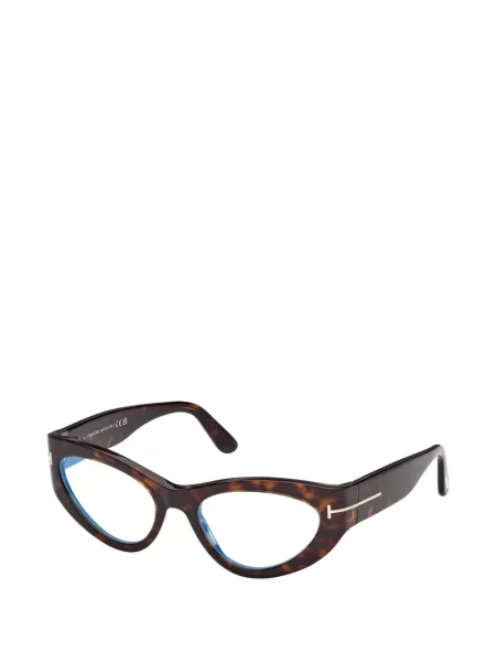 Katės akių akiniai nuo saulės Tom Ford Eyewear ruda