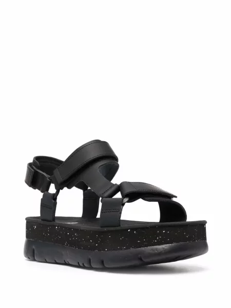 Sandale Camper cu platformă negru