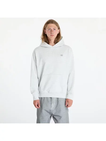 Φούτερ New Balance Athletics French Terry Hoodie Ash Heather XL