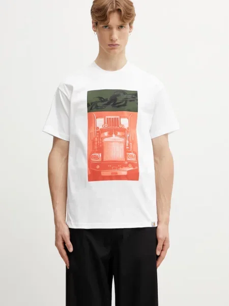 Carhartt WIP S/S Sean Hamilton 01 T-Shirt biała