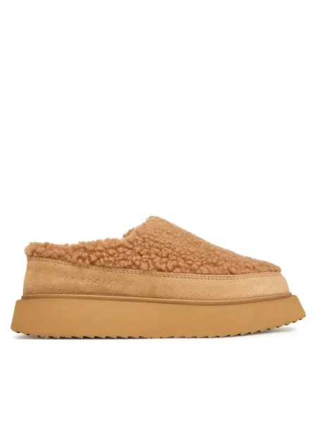 Inuikii Пантофи Curly Micro бежов