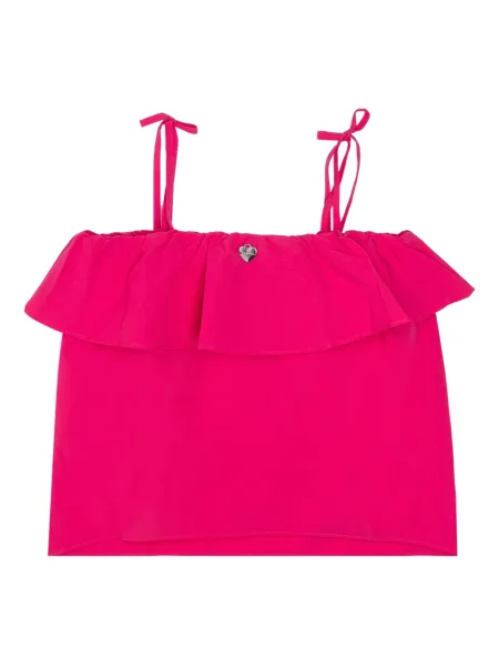 Dětské top Twinset růžový
