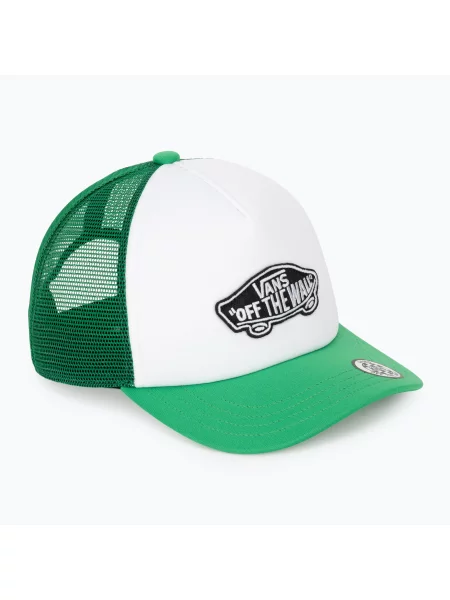 Gyerek baseballsapka Vans Classic Patch Curved Bill Trucker vivid verdant. Méret: OS zöld