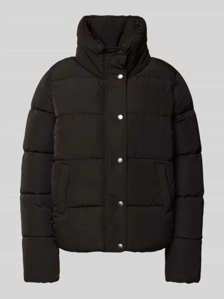 Kurtka pikowana o kroju regular fit ze stójką model ‘NEWCOOL’ Only czarna