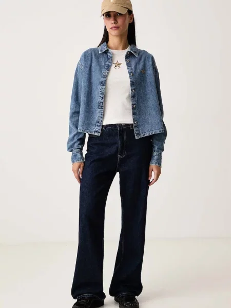 Guess Jeans tričko dámske s elastanom sivá