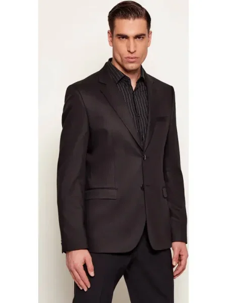 HUGO Zakó | Extra slim fit fekete