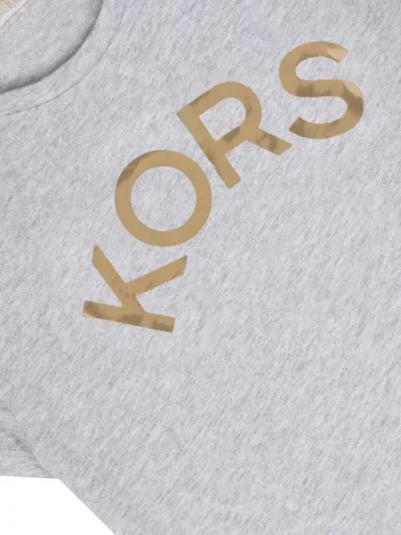 Koszulka dziecięca Michael Kors szara