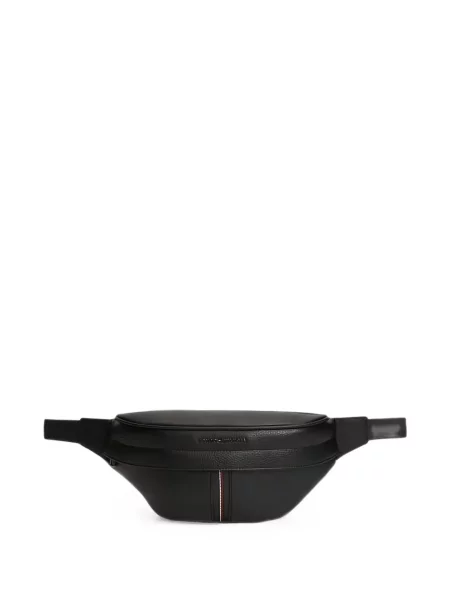 Curea Tommy Hilfiger cu autograf negru