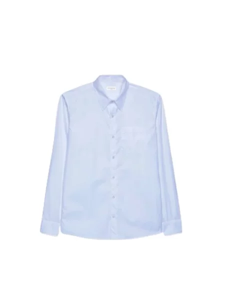 Koszula Dries Van Noten niebieska
