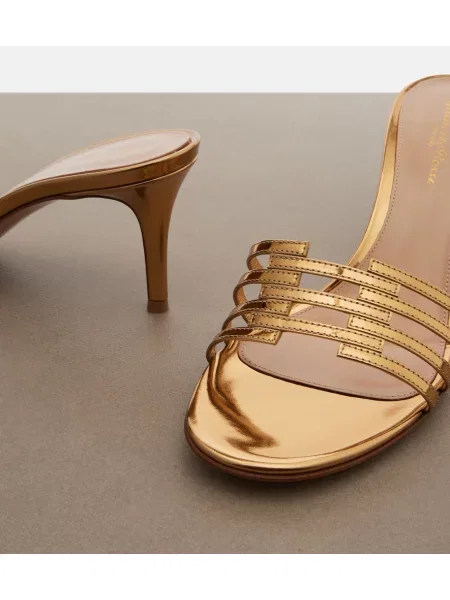 Papuci tip mules Gianvito Rossi din piele