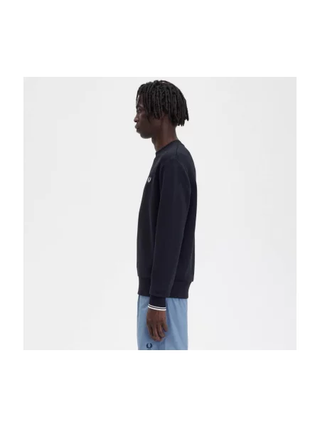 Fred Perry Mikina tmavě modrá černá