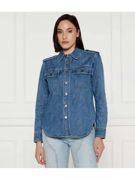 Michael Kors De blugi cămașă albastru