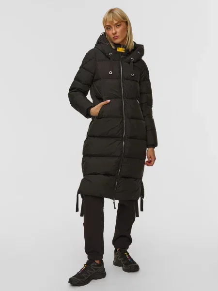 Długi płaszcz Parajumpers czarny