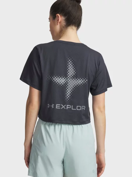Футболка Under Armour для бега черная