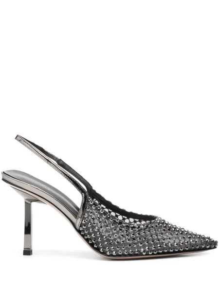 Pantofi cu toc Le Silla slingback gri