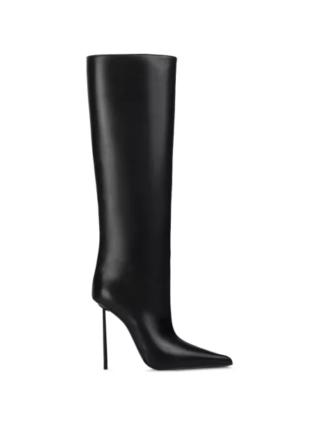 Botine Le Silla din piele negru