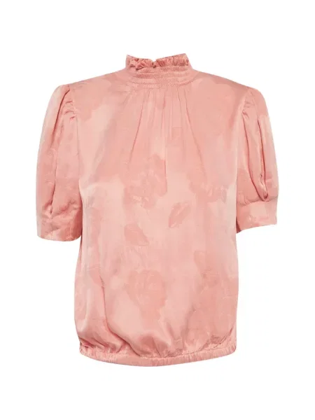 Bluză Alice + Olivia cu model floral din jacard roz