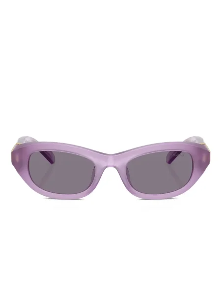 Sunčane naočale Swarovski Eyewear s kristalima ljubičasta