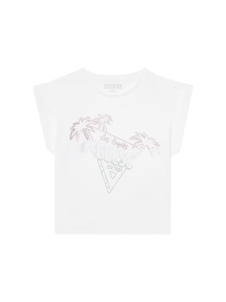 Guess Póló Regular Fit fehér