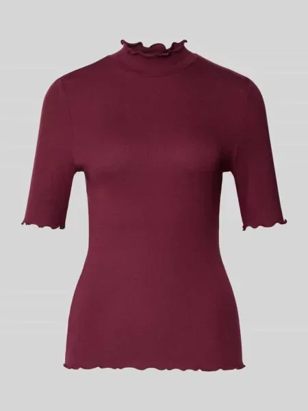 T-shirt z rękawem o dł. Rich & Royal bordowa