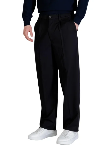 Only & Sons Kalhoty se sklady v pase ONSMIRO' černá