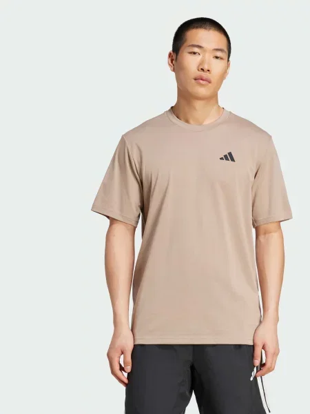 Спортивная футболка Adidas коричневая