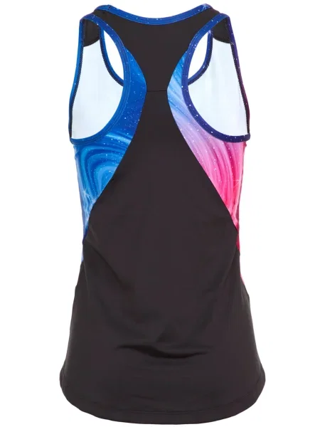 Winshape Športni top modra / roza / rdeča črna