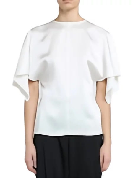Aszimmetrikus felső Stella Mccartney fehér