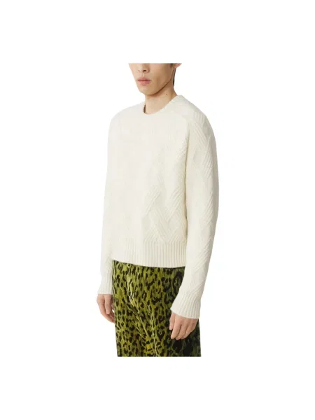 Sweter Lanvin wełniany żółty