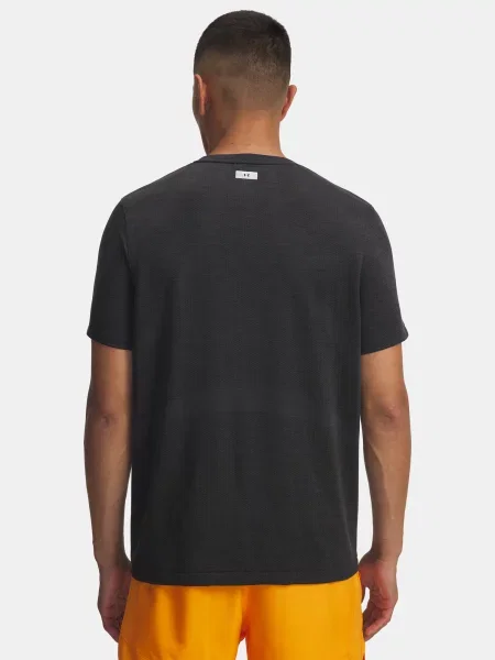 Tricou Under Armour de lână alergare negru