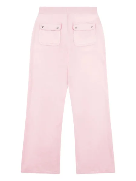 Spodnie dziecięce Juicy Couture różowe