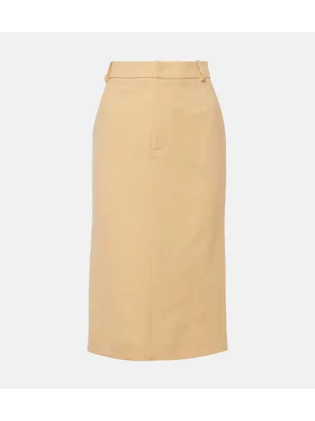 Volneno krilo v obliki svinčnika Tod's bež