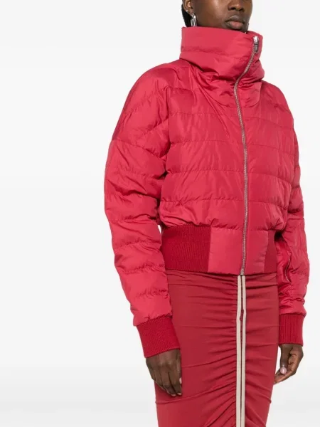 Geacă Moncler + Rick Owens roșu