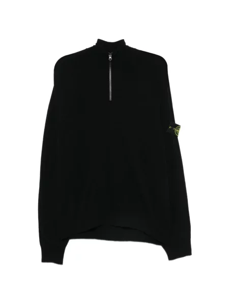 Szvetter Stone Island strasszokkal fekete
